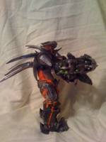 Battle Damaged Hunter (Halo) Custom Action Figure