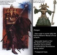Skull Lord (Dungeons and Dragons) Custom Miniature / Figurine