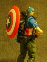 Captain America: a Real American Hero (Marvel Universe) Custom Action Figure