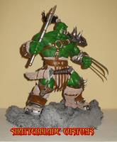 World of Warcraft ORC Statue (World of Warcraft) Custom Statue / Bust