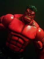 Red Hulk Modified Paint Job (Marvel Legends) Custom Action Figure
