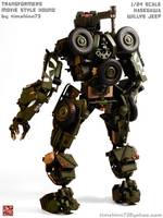 Transformers Movie Style Autobot Hound (Transformers - Movie) Custom Action Figure
