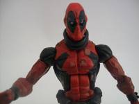 Deadpool in Battle-Damaged Uniform Updated (Marvel Legends) Custom Action Figure