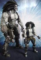 Lobo"the Main Mini Man" (DC Direct) Custom Action Figure