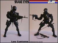GI Joe SNAKE EYES (Marvel Legends Style) (G.I. Joe) Custom Action Figure