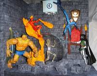 FF Doom Castel Diorama (Diorama) Custom Diorama / Playset