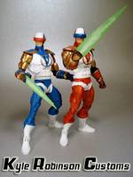 City Of Heroes: The Havok Bros (Original) Custom Action Figure