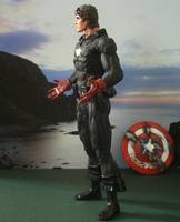 Bucky Cap Black Uniform (Captain America) Custom Action Figure