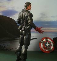 Bucky Cap Black Uniform (Captain America) Custom Action Figure