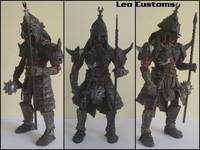 Full Armored ISENGAR URUK-HAI (Lord of the Rings) Custom Action Figure