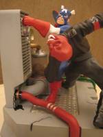 Cap Vs Redskull Model Kit (Captain America) Custom Action Figure