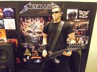 James Hetfield -Metallica 12" Figure and Stage (Music) Custom Action Figure