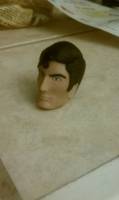 Christopher Reeve as Superman Headsculpt (Superman) Custom Miniature / Figurine