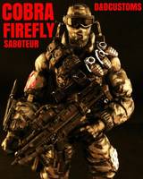 Cobra Firefly Saboteur (G.I. Joe) Custom Action Figure