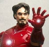 Iron Man Unmasked (Iron Man 2) Custom Action Figure