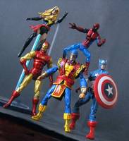 Jack of Hearts VS Unicorn (Marvel Universe) Custom Action Figure