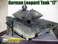 German Leopard Tank (Soldier) Custom Action Figure