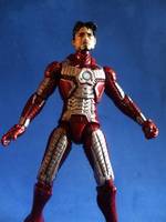 Tony Stark 3.75 Head (Iron Man 2) Custom Action Figure