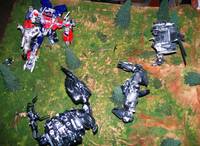 Death of Optimus Diorama (Transformers - Revenge of the Fallen) Custom Diorama / Playset