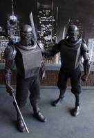 League of Shadows Members - Ninja Thugs - Batman Begins (Movie Masters) Custom Action Figure