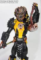 Sinestro Corp. PREDATOR Yellow Lantern (Green Lantern) Custom Action Figure
