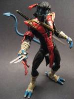 Ninja Nightcrawler (Marvel Legends) Custom Action Figure