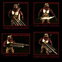 Cobra Night Creeper Marvel Legends Style (G.I. Joe) Custom Action Figure
