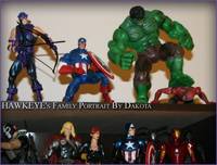 Hawkeye (Marvel) Custom Action Figure