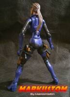 Jill Valentine Battle Suit (Marvel Legends) Custom Action Figure
