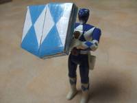 Triceratops Shield - Power Rangers Mighty Morphin (Power Rangers) Custom Miniature / Figurine