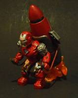 Silver Centurion Iron Man Mega Bloks (Iron Man) Custom Miniature / Figurine
