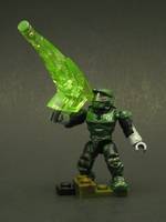 Spartan Green Lantern (Halo) Custom Miniature / Figurine