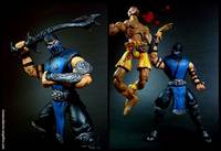 Subzero : MK9 Armour (Mortal Kombat) Custom Action Figure