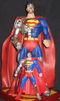 2 up Ultimate Cyborg Superman (Superman) Custom Action Figure