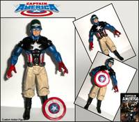 Captain America (Captain America) Custom Action Figure