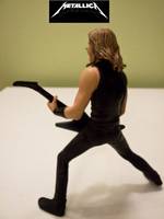 James Hetfield -Metallica -Black Album Style 2 (Music) Custom Action Figure
