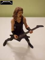 James Hetfield -Metallica -Black Album Style 2 (Music) Custom Action Figure