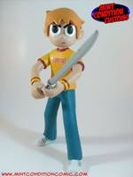 Scott Pilgrim in Plumtree T-Shirt (Scott Pilgrim) Custom Action Figure