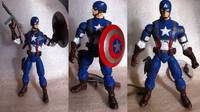 Captain America the First Avenger Movie Figure 6" (Marvel Legends) Custom Action Figure