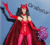 Scarlet Witch (Remodeled & Repainted) (Marvel Legends) Custom Action Figure