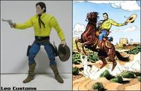 Sergio Bonelli`S TEX WILLER (Western) Custom Action Figure