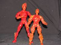 Invaders Humantorch (Marvel Legends) Custom Action Figure