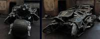 Batpod Batman | the Dark Knight | the Dark Knight Rises | Diorama (Movie Masters) Custom Diorama / Playset