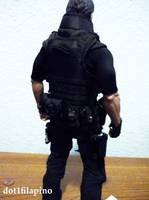 Chris Redfield Punisher Kitbash (Punisher) Custom Action Figure