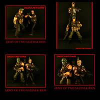 Rios ARMY of TWO (Army of Two) Custom Action Figure