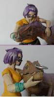 Gertrude Yorkes & Old Lace (Runaways) Custom Action Figure