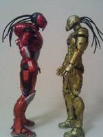 Sektor & Cyrax (Mortal Kombat) Custom Action Figure