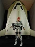Captain Marlena Glenn (Cartoon Colors) (Masters of the Universe) Custom Action Figure