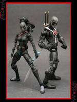 X-Force Lady Deadpool Concept (Marvel) Custom Action Figure