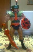 Motuc Triklops Double Swords and Shield (Masters of the Universe) Custom Action Figure